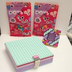 Lego Dots Jewelry Box and Mini Frame 