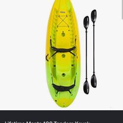 Kayak Tandem Non-tip Over Style