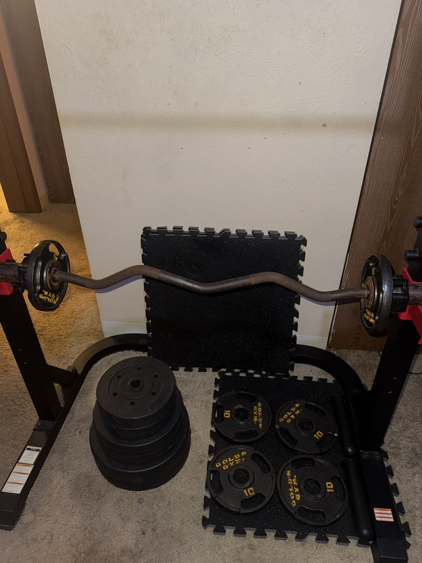 Lifting Rack Home Gym Setup Need GONE ASAP