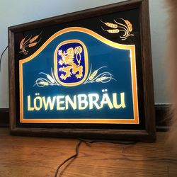 Lowenbrau Beer Sign