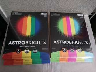 Astrobright paper