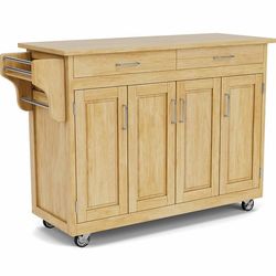 Homestyles Create Kitchen Cart, Brown