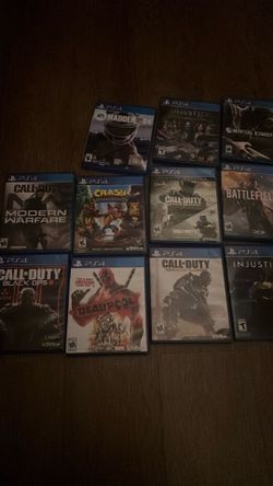 PS4 games