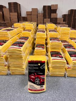36pcs Microfiber Towel pk 350gsm 16x16
