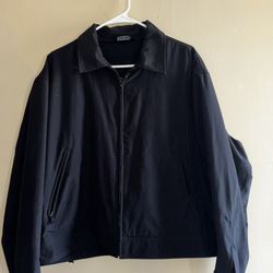 DKNY Casual Long Sleeve Full Zip Lightweight Cotton Bomber Jacket Women's