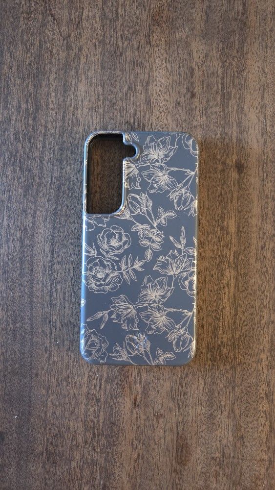 VC S22 Floral Rose Gold Case