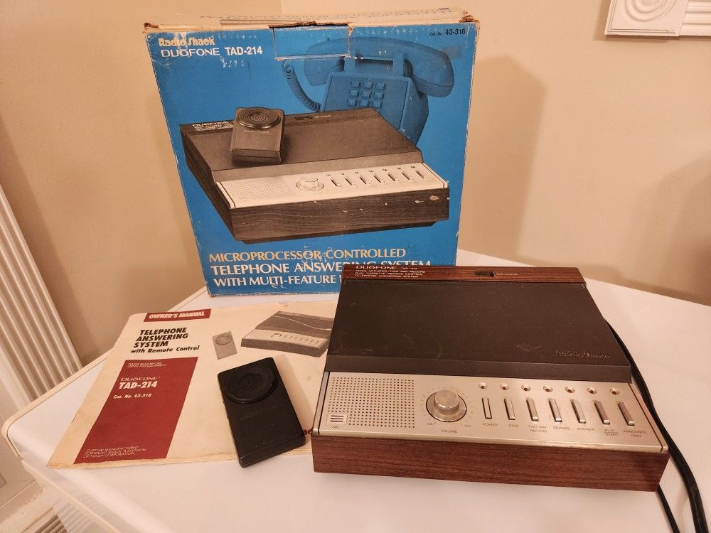 Duofone Answering Machine TAD -214