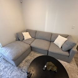 Grey Modular Couch