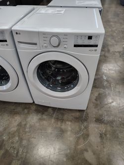 LG front load washer 4.5 cu white