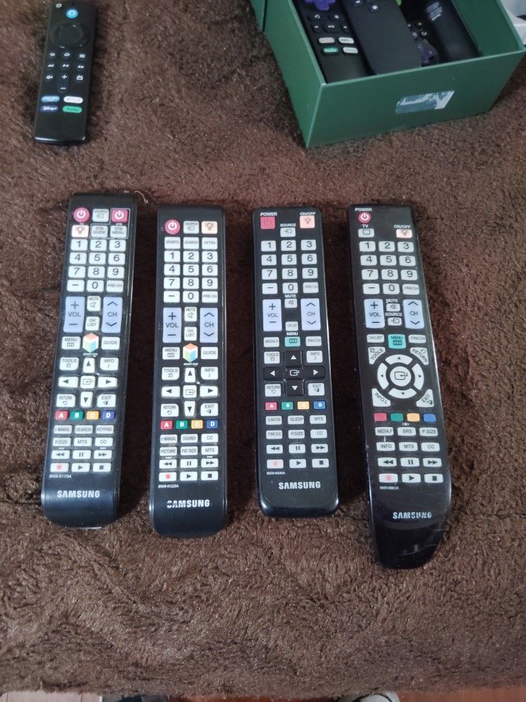 Samsung Remote CONTROL ( Tested Good)$30 Each Cash