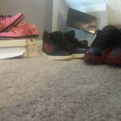 Power Puff Girl Dunks, Jordan Flu Games, Jordan 1