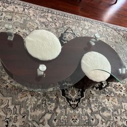 Living Room High Class Shape Tables + TV Stand Table