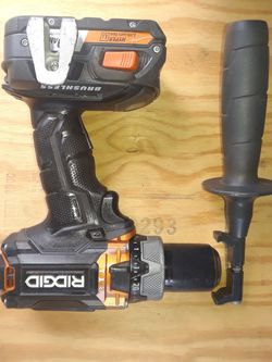 St Pete 33709 Ridgid 18 volt brushless limited edition hammer drill with battery