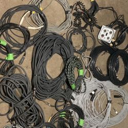 Microphone And Guitar Cables