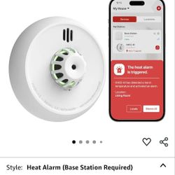 Sells for $30 on Amazon Brand new never used X-Sense Smart Heat Alarm XH02-M with 10-Year Sealed Battery, SBS50 Base Station Required, Model XH02-M, 1