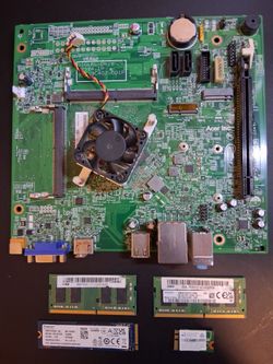 Acer Motherboard with RAM and SSD Bundle