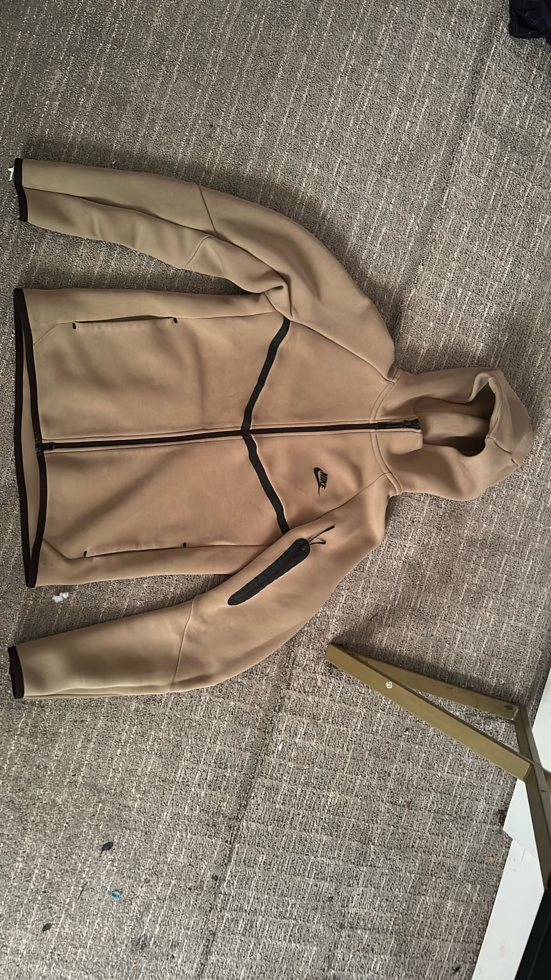 Dark Blue And Green Tech Fleece