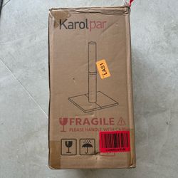 Karolpar 34 Inch Cat Scratching Post White