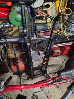 Guitar and microphone stands