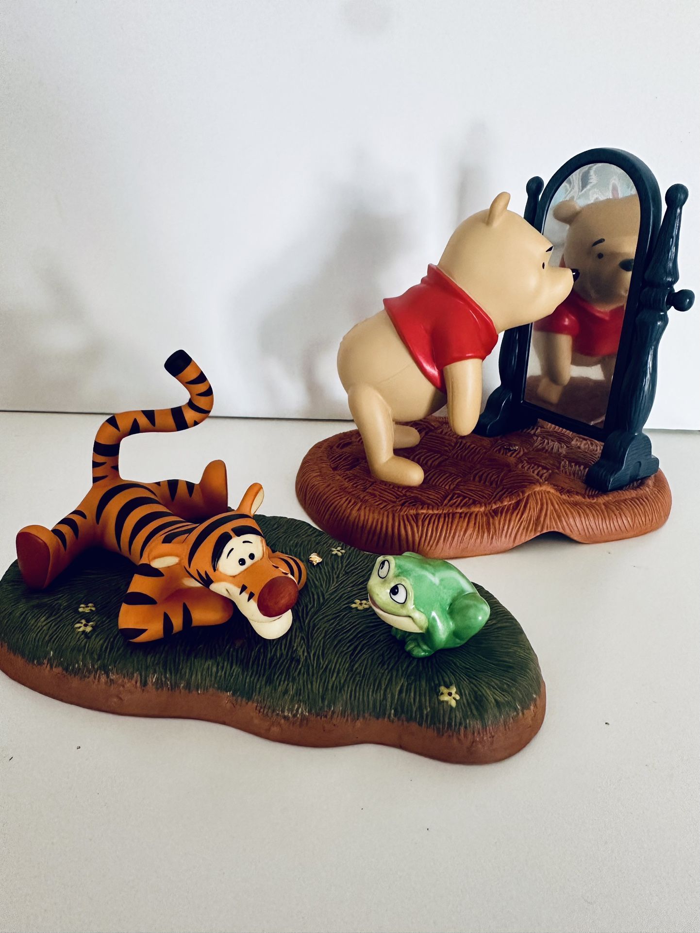 Vintage Set of Disney Pooh & Friends figurine made in Thailand