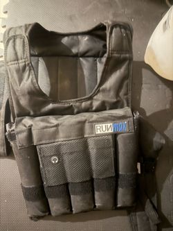 Run max 40- pound weight vest