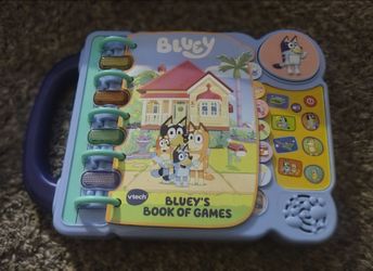 V tech bluey blueys book of games