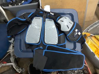 AXO motorcycle chest protector and kidney belt
