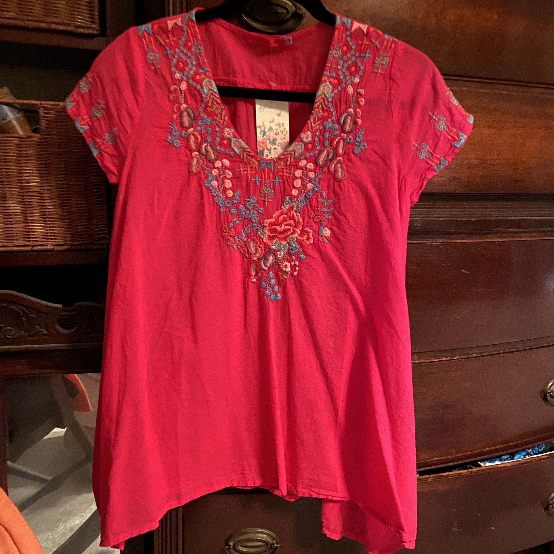 New (with tags) designer Johnny Was Blouse