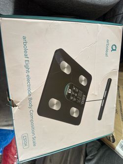 Eight electrode body composition scale