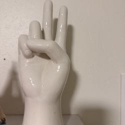 Glass Peace Sign ✌🏽 