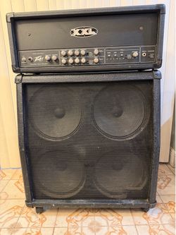 Peavy XXL amp head with 4x12speaker cabinet