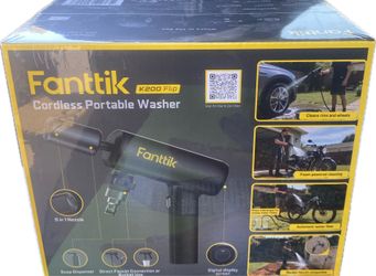 Fanttik K200 Flip Cordless Portable Washer 5-in-1 Nozzle OEM New Sealed