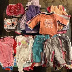 Baby Girl Clothing Lot~ Size 6-9 Months ~