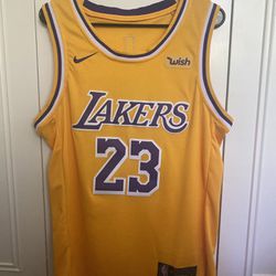 Lebron James Lakers Jersey II Size 48