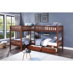 HUGE BUNK BED SALE !! TWIN OVER FULL BUNK BED WITH STORAGE OR TRUNDLE UNDERNEATH $680!
