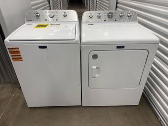 Maytag Waaher and Electric Dryer