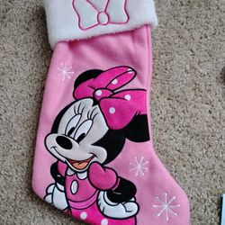 Minnie Mouse Stocking $5