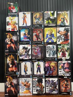 Dragon Ball Z Banpresto Figure Lot (25+ Boxes)