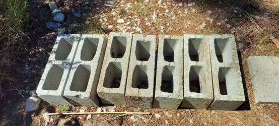Cinder blocks