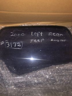 Jeep left side mirror