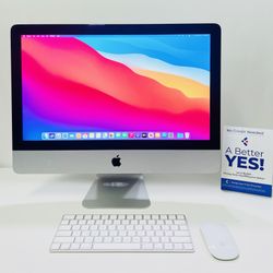 🍎Apple iMac 21” Intel Core i5 Processor/8GB RAM/256GB Storage⚡️🔥Laptop Comes with Microsoft Office, Logic Pro,Adobe, Final Cut💻 1 Yr Wrnty✅