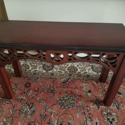 Display Mahogany Wood Table 
