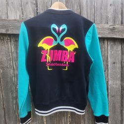 Zumba " Happiness Instructor " Bomber Jacket
