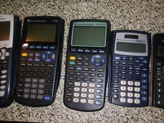 5 GRAPHING CALCULATORS