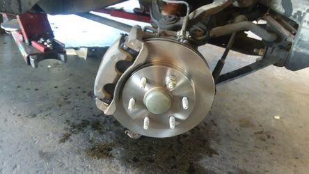Do your car needs. Front brakes rears?? I can do your brakes and resurface rotors too