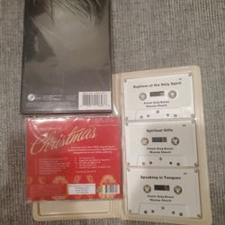 Bible New Testament CD, 3 Holy Spirit Cassette Tapes, Christmas Music DVD