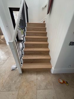 LVP Floor and Stairs