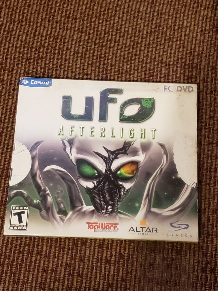 UFO:Afterlight pc game (pc dvd,2007