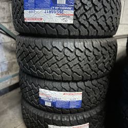 265/65R17 ATLANDER A SET OF FOUR NEW TIRES