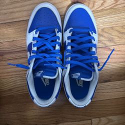 Blue & White Nike Dunks